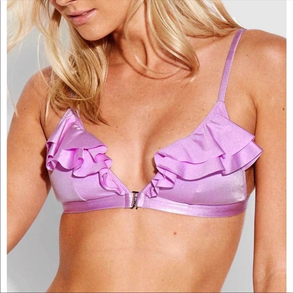 Seafolly Shine On Ruffle Bikini Top